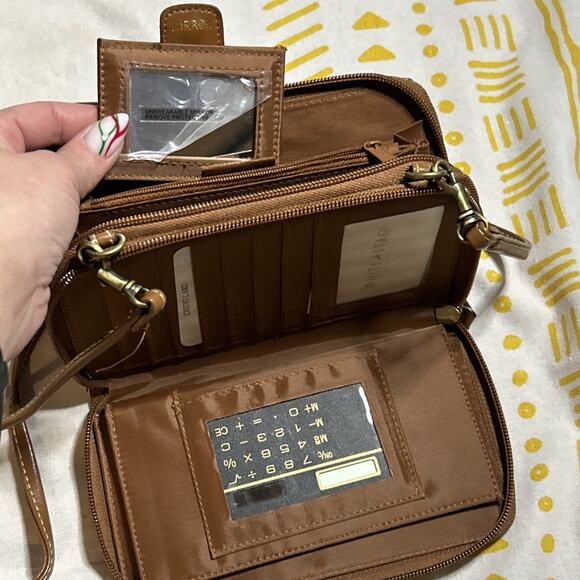 Vintage Y2K White Stag Crossbody Purse Handbag Faux Leather Straw Boho 90s - Picture 4 of 8